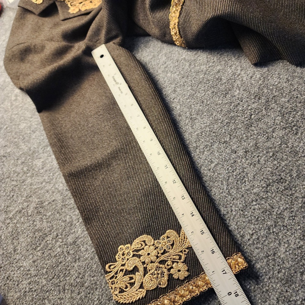 Jones New York‎ Blazer Women's 16W Brown Tweed Custom Jacket Old Money Heritage - Picture 14 of 14